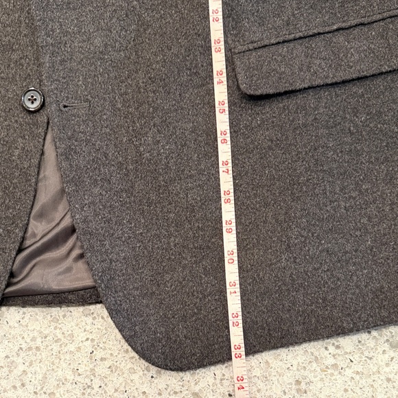 Lauren Ralph Lauren Dark Gray Blazer/Sport Coat Men’s XXL 50R/52R Wool - Picture 5 of 8